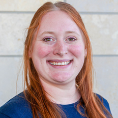 Rachel Knak smiling into the camera