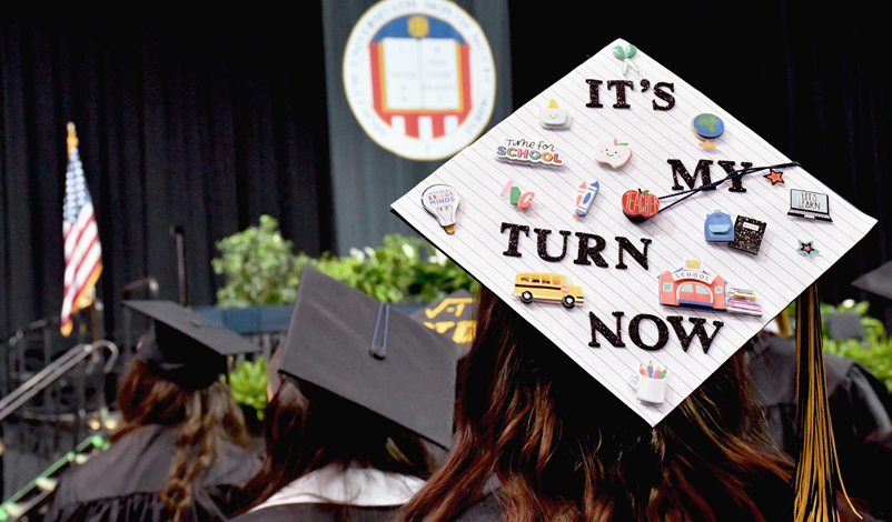 decorated graduate cap