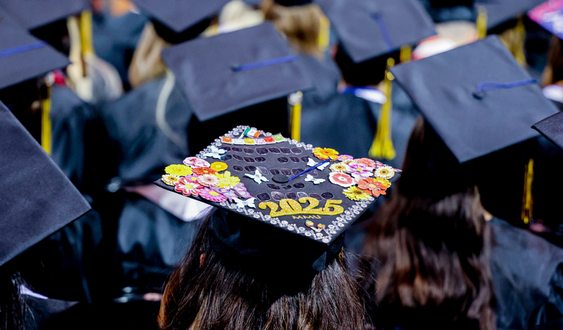 decorated graduate cap