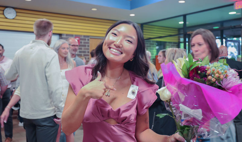 Graduating nursing students of 2025