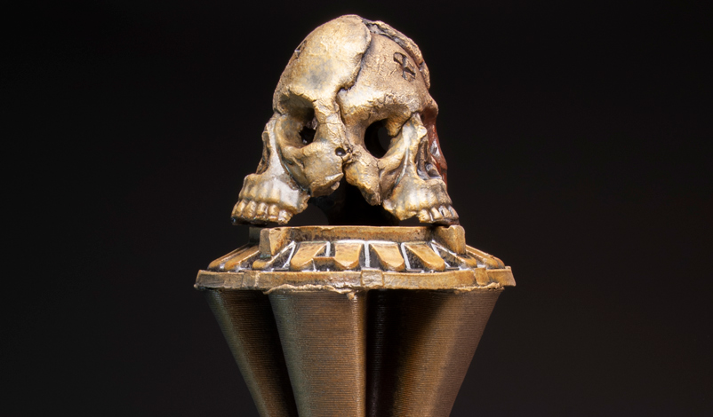 skull ceramic