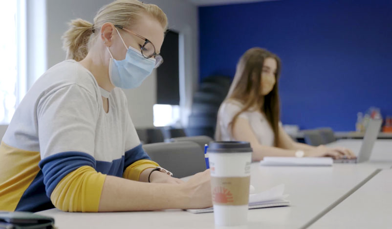 Students at the Mount Mercy University Graduate Center