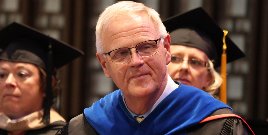 President Olson at Honors Convocation